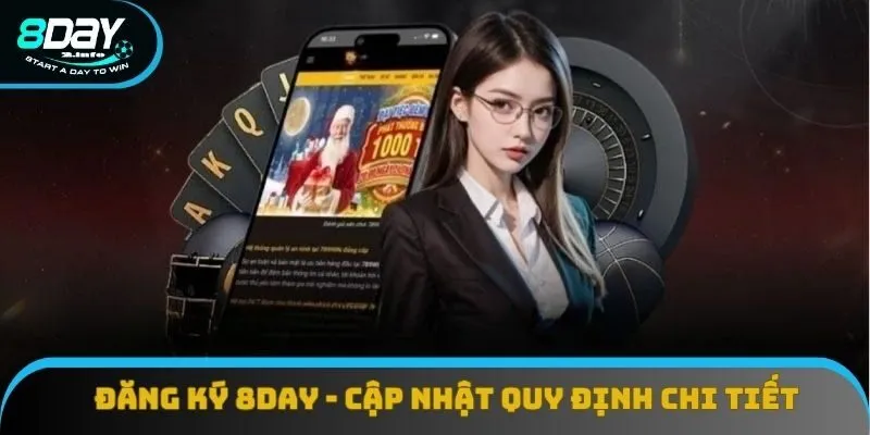 Đăng Ký 8DAY Nhanh Chóng, Dễ Dàng Chỉ Trong 1 Nốt Nhạc