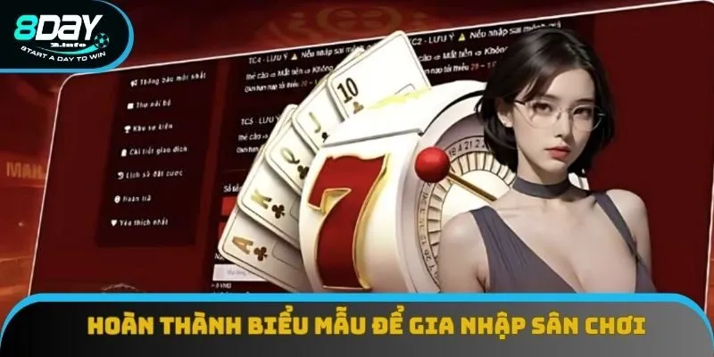 Hoàn thành dữ liệu tại biểu mẫu tạo tài khoản