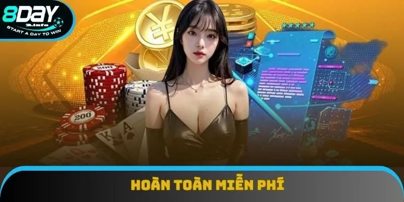 Mọi giao dịch tại 8day hoàn toàn miễn phí