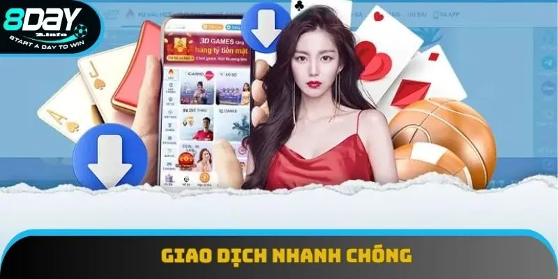 Bạn giao dịch nhanh chóng, an toàn khi tham gia nền tảng